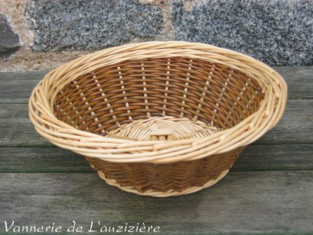 Banneton rond en osier