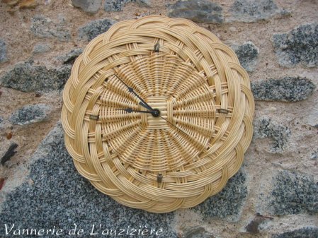Pendule en osier
