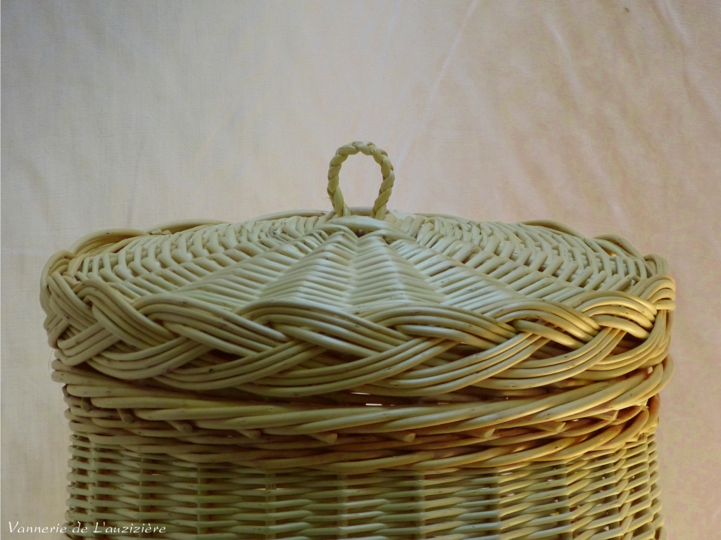 Huche à pain en osier artisanat vente en ligne