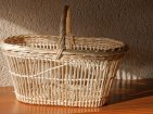 Panier ajour� osier